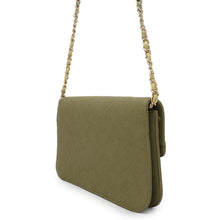 Load image into Gallery viewer, CHANEL ChainShoulder Bag Khaki Caviar Leather
