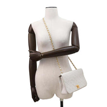 Load image into Gallery viewer, CHANEL Matelasse ChainShoulder Bag White Lambskin
