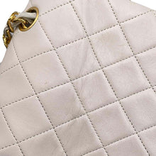 Load image into Gallery viewer, CHANEL Matelasse ChainShoulder Bag White Lambskin
