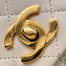 Load image into Gallery viewer, CHANEL Matelasse ChainShoulder Bag White Lambskin
