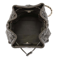 Load image into Gallery viewer, CHANEL Matelasse Backpack Khaki AS4342 Lambskin
