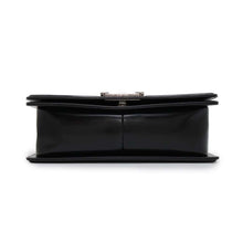 将图像加载到图库查看器中，CHANEL Boy Chanel ChainShoulder Bag Black Calf Leather
