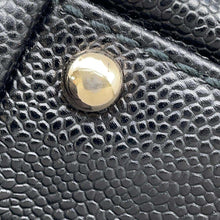 Load image into Gallery viewer, CHANEL CC Logo Handbag Black Caviar Leather
