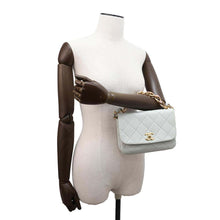 Load image into Gallery viewer, CHANEL Matelasse ChainShoulder Bag Gray AS3367 Lambskin
