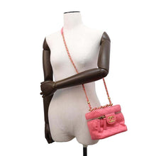 Load image into Gallery viewer, CHANEL Matelasse Vanity ChainShoulder Bag Pink Lambskin
