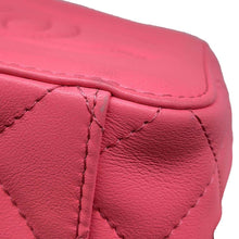 Load image into Gallery viewer, CHANEL Matelasse Vanity ChainShoulder Bag Pink Lambskin
