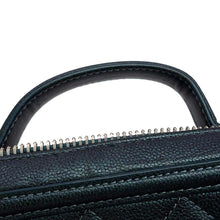 Load image into Gallery viewer, CHANEL CCFiligree Vanity Chain Shoulder Bag Green A93343 Caviar Leather
