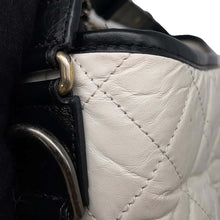 Load image into Gallery viewer, CHANEL Gabriel de CHANEL Hobo Bag White/Black A93824 Calf Leather
