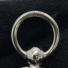 将图像加载到图库查看器中，HERMES ScarfRing Horse bit MORS ET JOUET Permabrass Palladium plated
