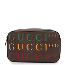 将图像加载到图库查看器中，GUCCI Belt Bag 100th Anniversary Limited Edition Brown 602695 Leather
