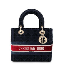 Load image into Gallery viewer, Dior lady delight Navy/Red50-MA-0271 Velour
