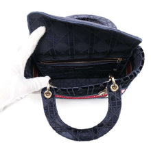 Load image into Gallery viewer, Dior lady delight Navy/Red50-MA-0271 Velour
