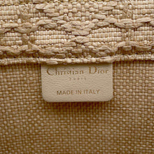 Load image into Gallery viewer, Dior Book tote Beige M1296ZSQD_M925 Raffia Size Medium
