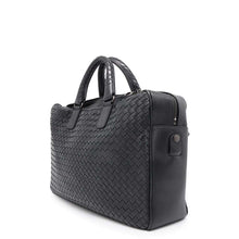 将图像加载到图库查看器中，Bottega Veneta INTRECCIATO business bag Black Leather
