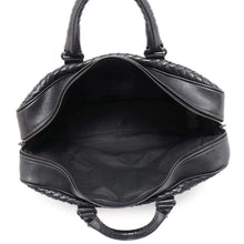 将图像加载到图库查看器中，Bottega Veneta INTRECCIATO business bag Black Leather
