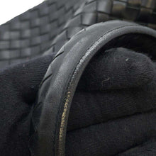 将图像加载到图库查看器中，Bottega Veneta INTRECCIATO business bag Black Leather
