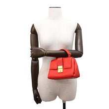 Load image into Gallery viewer, Bottega Veneta Piazza 2way Bag Red Leather
