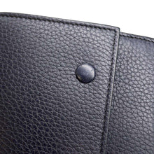 Load image into Gallery viewer, CELINE Long wallet Navy/Beige 101673AFE Leather
