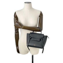 Load image into Gallery viewer, CELINE Belt bag Black 189003 Calf Leather Size Nano
