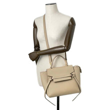 Load image into Gallery viewer, CELINE Belt bag Light Taupe 189153 Calf Leather Size micro
