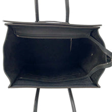 Load image into Gallery viewer, CELINE Luggage shopper Black 189793 Leather Size micro
