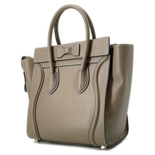 将图像加载到图库查看器中，CELINE Luggage shopper Suri189793 Leather Size micro
