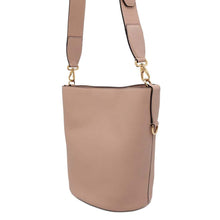 Load image into Gallery viewer, Ferragamo Gancini Studio Bucket Amaretti Beige212892 Leather
