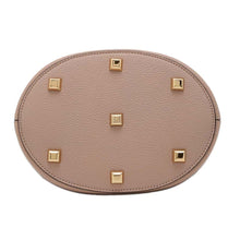 Load image into Gallery viewer, Ferragamo Gancini Studio Bucket Amaretti Beige212892 Leather
