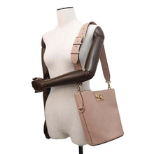 Load image into Gallery viewer, Ferragamo Gancini Studio Bucket Amaretti Beige212892 Leather
