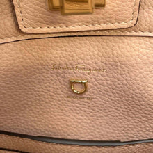 Load image into Gallery viewer, Ferragamo Gancini Studio Bucket Amaretti Beige212892 Leather
