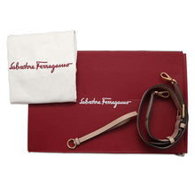 Load image into Gallery viewer, Ferragamo Gancini Studio Bucket Amaretti Beige212892 Leather
