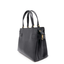 Load image into Gallery viewer, Ferragamo Gancini Handbag Black Leather
