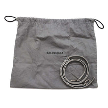 将图像加载到图库查看器中，BALENCIAGA Hour glass Silver592833 Embossed Leather Size XS
