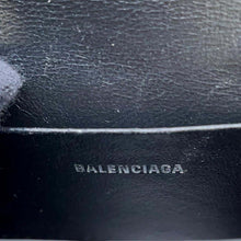 Load image into Gallery viewer, BALENCIAGA Hour glass Silver 637372 Embossed Leather Size Mini
