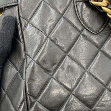 Load image into Gallery viewer, CHANEL Matelasse Backpack BlackA10177 Lambskin
