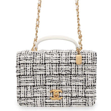 Load image into Gallery viewer, CHANEL 2wayChainShoulder WhiteAS4284 Tweed Leather
