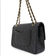 Load image into Gallery viewer, CHANEL Matelasse ChainShoulder Black A01112 Lambskin Size 25
