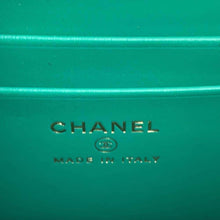 Load image into Gallery viewer, CHANEL Top handle Matelasse ChainShoulder Green AP3237 Caviar Leather
