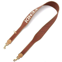 将图像加载到图库查看器中，FENDI Strap you Brown/Orange8AV198 Canvas
