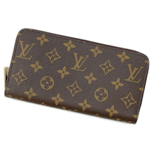 将图像加载到图库查看器中，LOUIS VUITTON Zippy Wallet Brown M42616 Monogram
