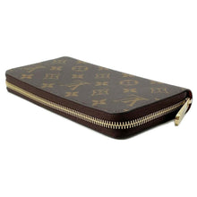 将图像加载到图库查看器中，LOUIS VUITTON Zippy Wallet Brown M42616 Monogram
