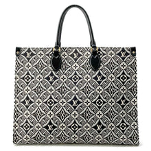 Load image into Gallery viewer, LOUIS VUITTON Onthego NoirM57207 Monogram・Jacquard SINCE1854 Size GM
