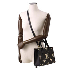 Load image into Gallery viewer, LOUIS VUITTON Onthego Noir/Beige M45659 Bicolor Monogram Empreinte Leather Size PM
