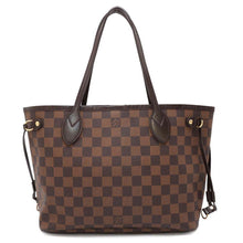 将图像加载到图库查看器中，LOUIS VUITTON Neverfull Red N51109 Damier Ebene Canvas Size PM
