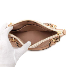 Load image into Gallery viewer, LOUIS VUITTON V Tote BeigeRose/CreamM44455 Monogram Empreinte Leather Size BB
