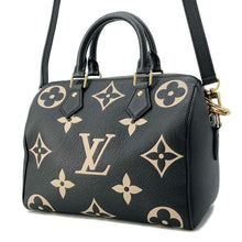 Load image into Gallery viewer, LOUIS VUITTON Speedy Bandouliere RedM58947 Bicolor Monogram Empreinte Leather Size 25
