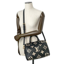 Load image into Gallery viewer, LOUIS VUITTON Speedy Bandouliere RedM58947 Bicolor Monogram Empreinte Leather Size 25
