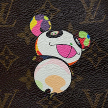 将图像加载到图库查看器中，LOUIS VUITTON Pochette Accessoires Brown M51981 Monogram Panda Takashi Murakami
