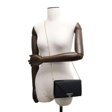 Load image into Gallery viewer, PRADA Mini bag Black1BP051 Patent Leather Leather
