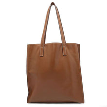 将图像加载到图库查看器中，PRADA Tote Bag Brown Calf Leather
